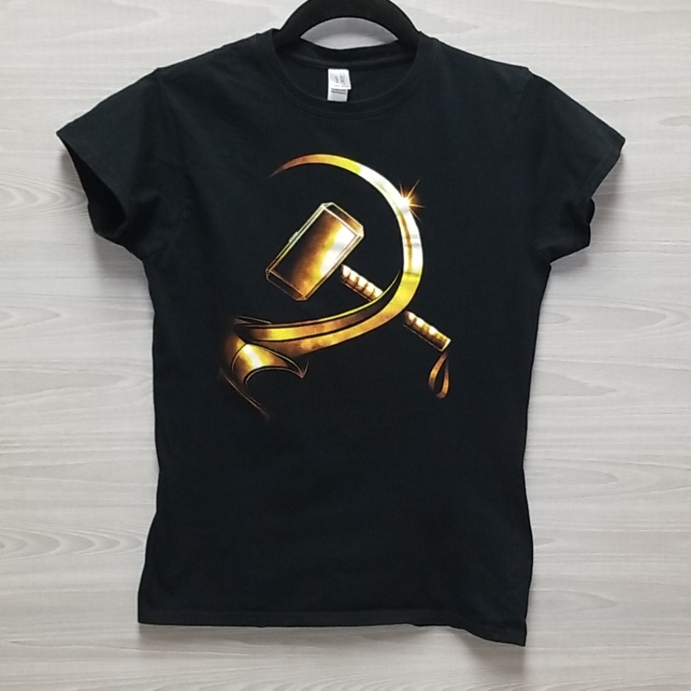 Marvel Thor's Hammer Ladies T Shirt Sz M